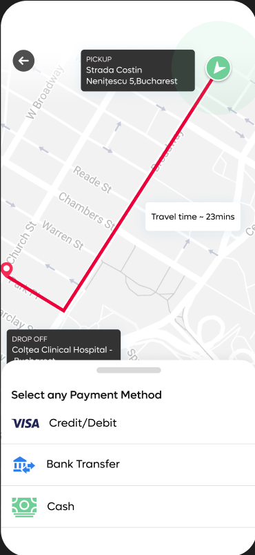 Payment method selection